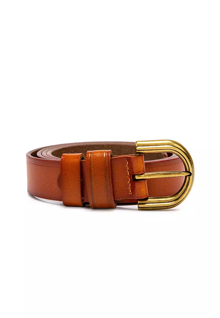 GYKACO CELISE Brown - Ikat Pinggang Wanita - Fashion Belt / Sabuk