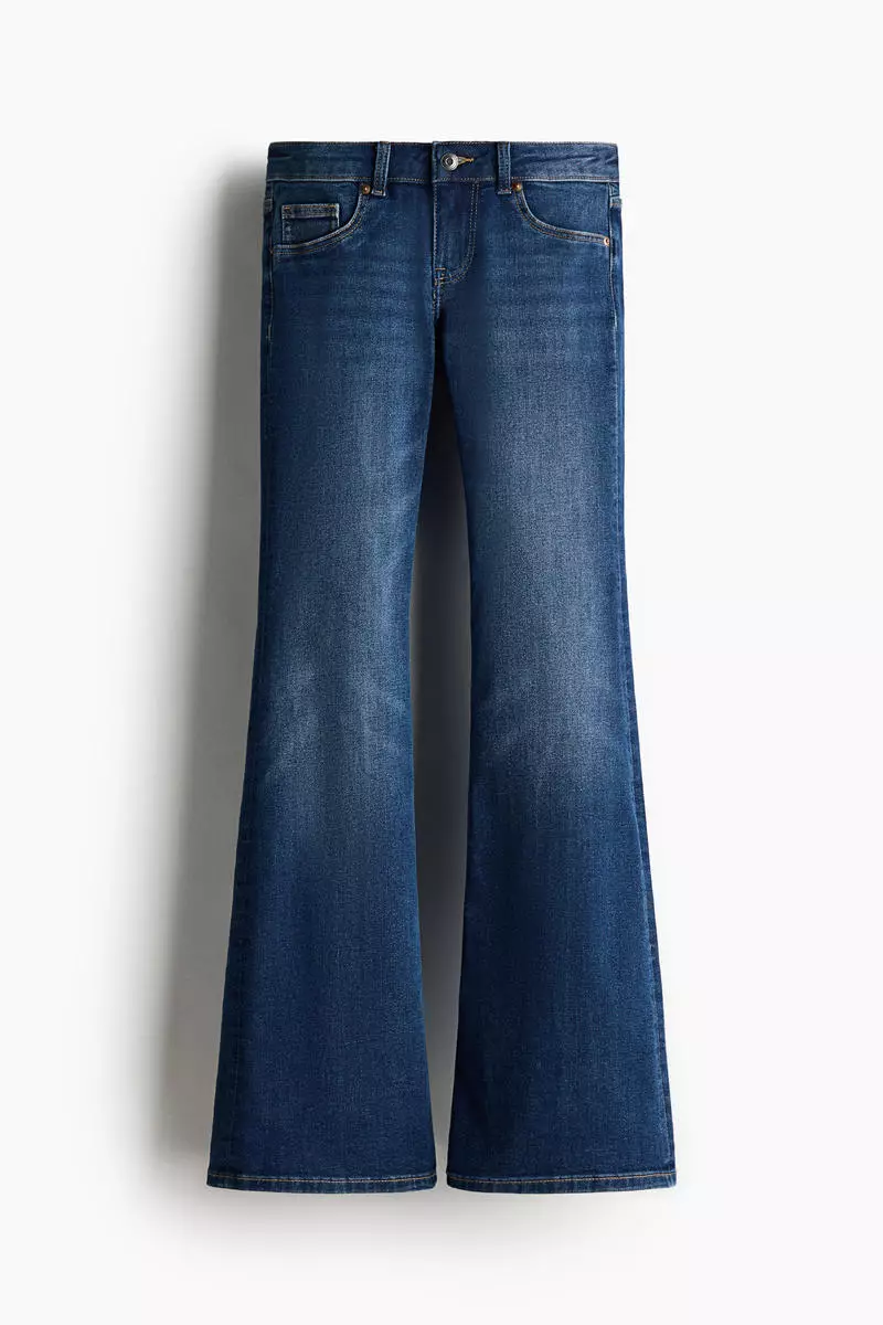 Flared Low Jeans