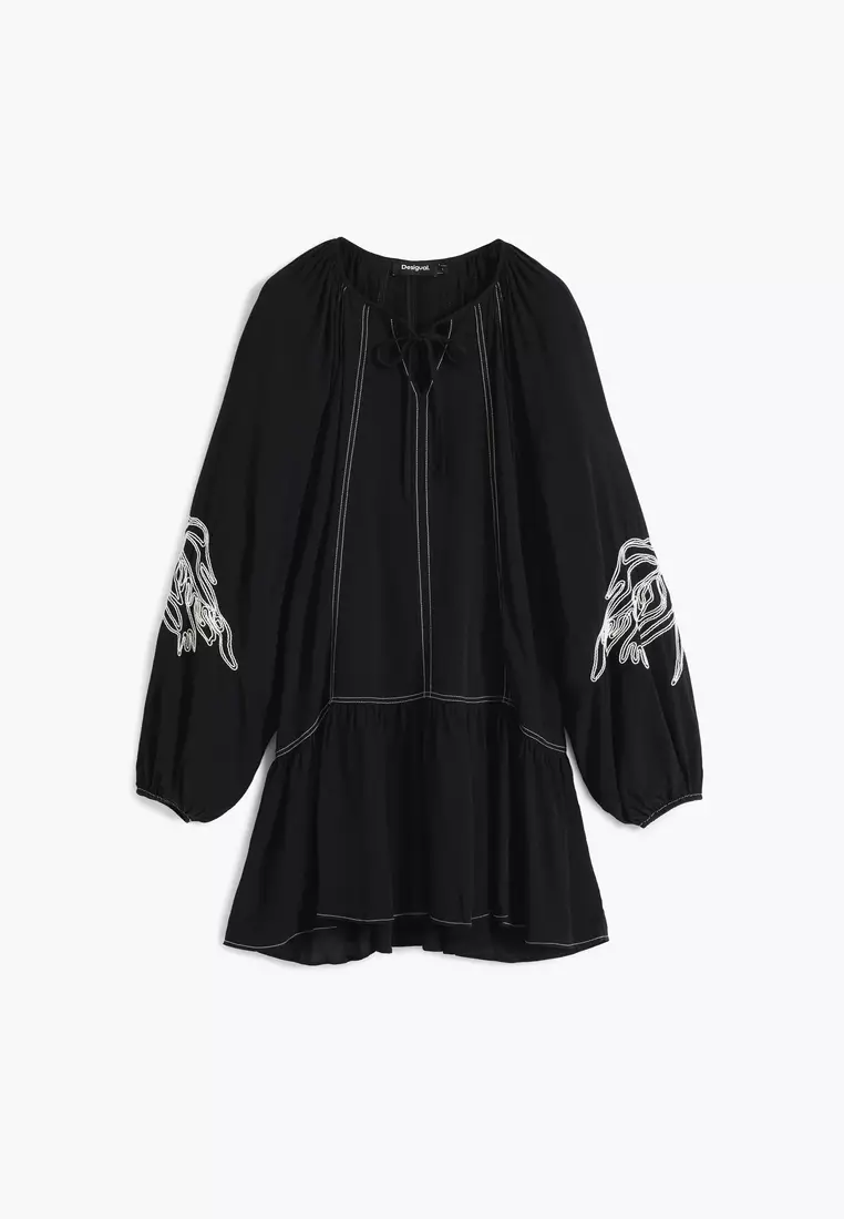 Embroidered Boho dress