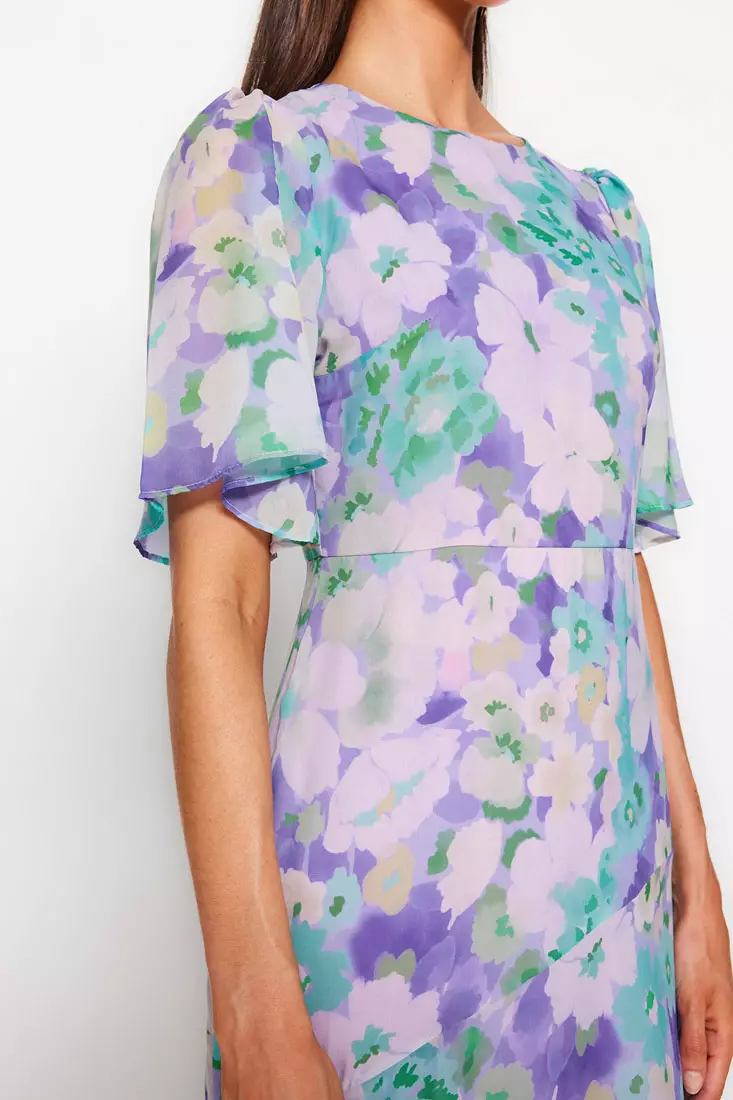 Floral Print Woven Dress