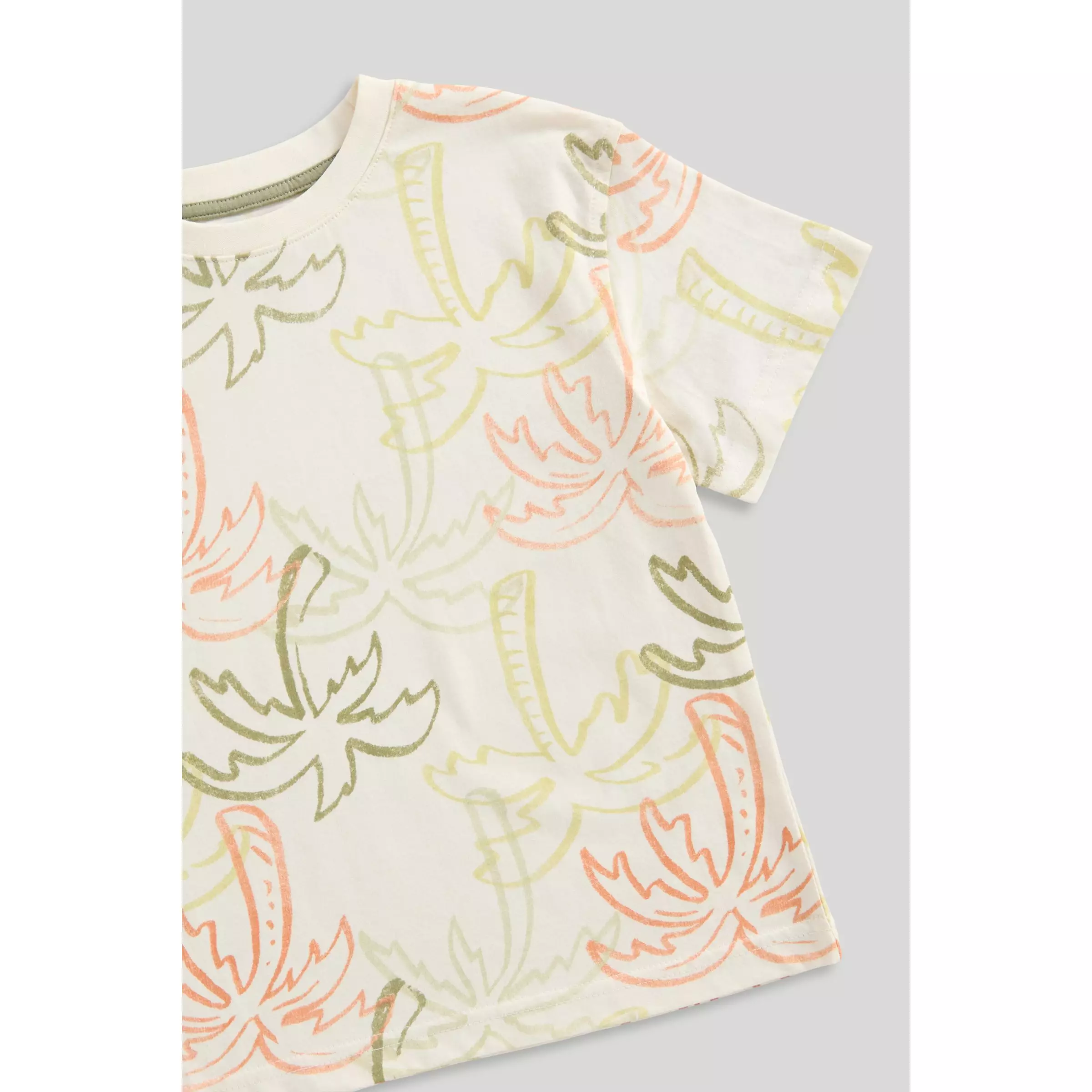 Mothercare Linen Shirt and T-Shirt Set - Set Baju Anak Laki-laki (Putih)