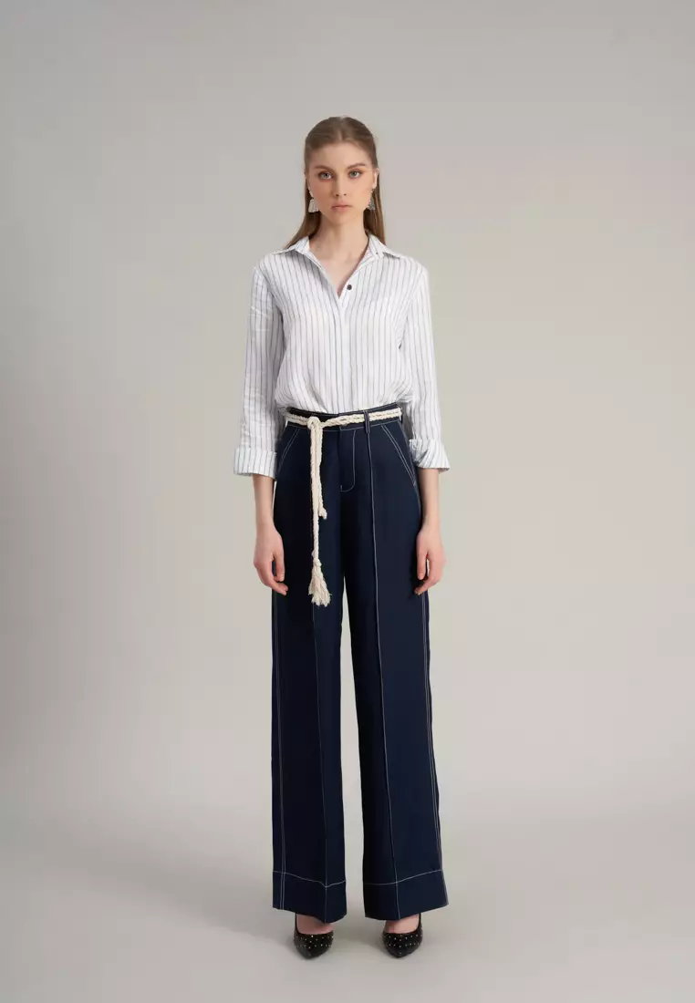 Hello New Day Linen Shirt