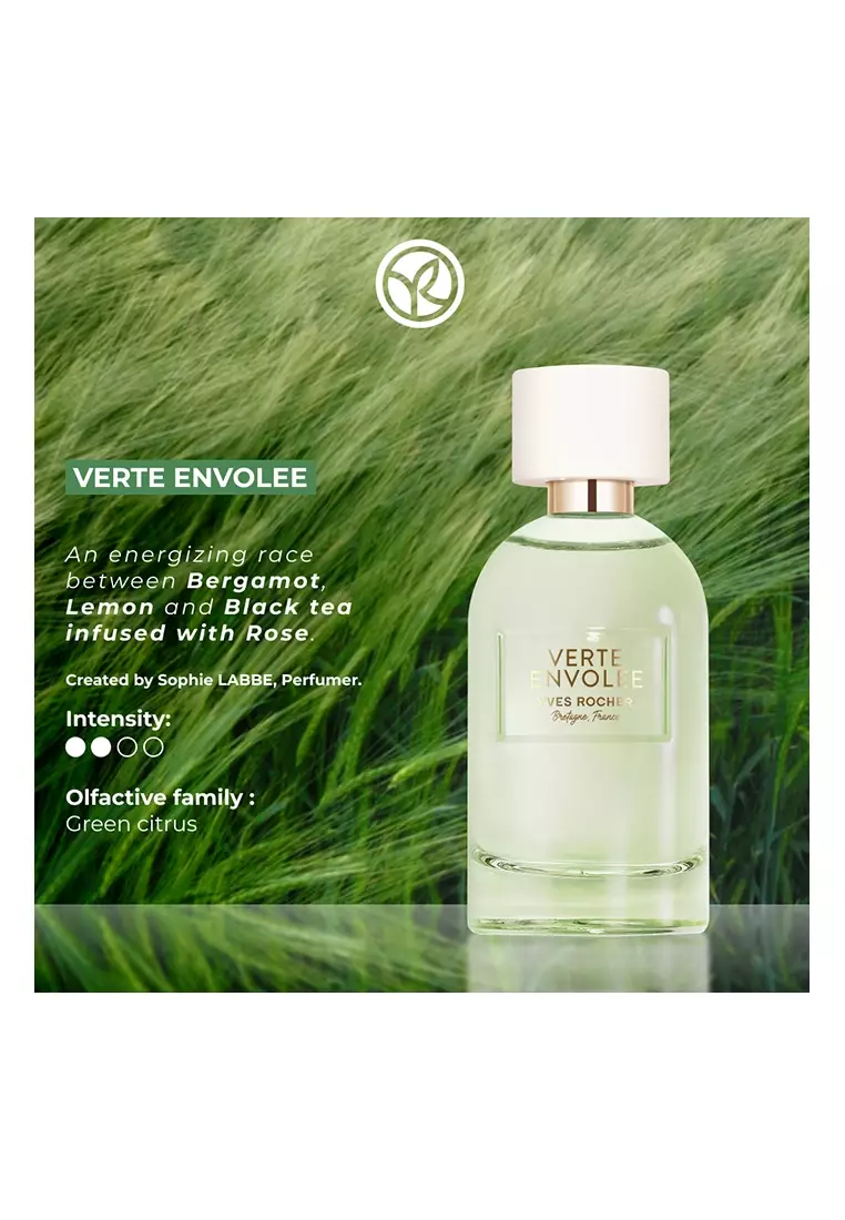 Verte Envolée Eau de Parfum EDP - 100ml Balanced Floral Amber Fragrance Women