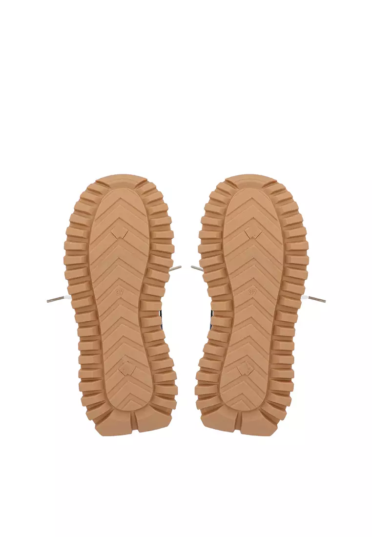 Dark Blue Montie Flair Sneakers