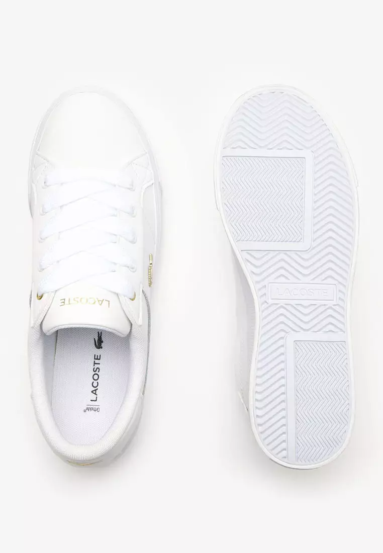 Buy Lacoste Women's Ziane Platform Logo Leather Trainers 2025