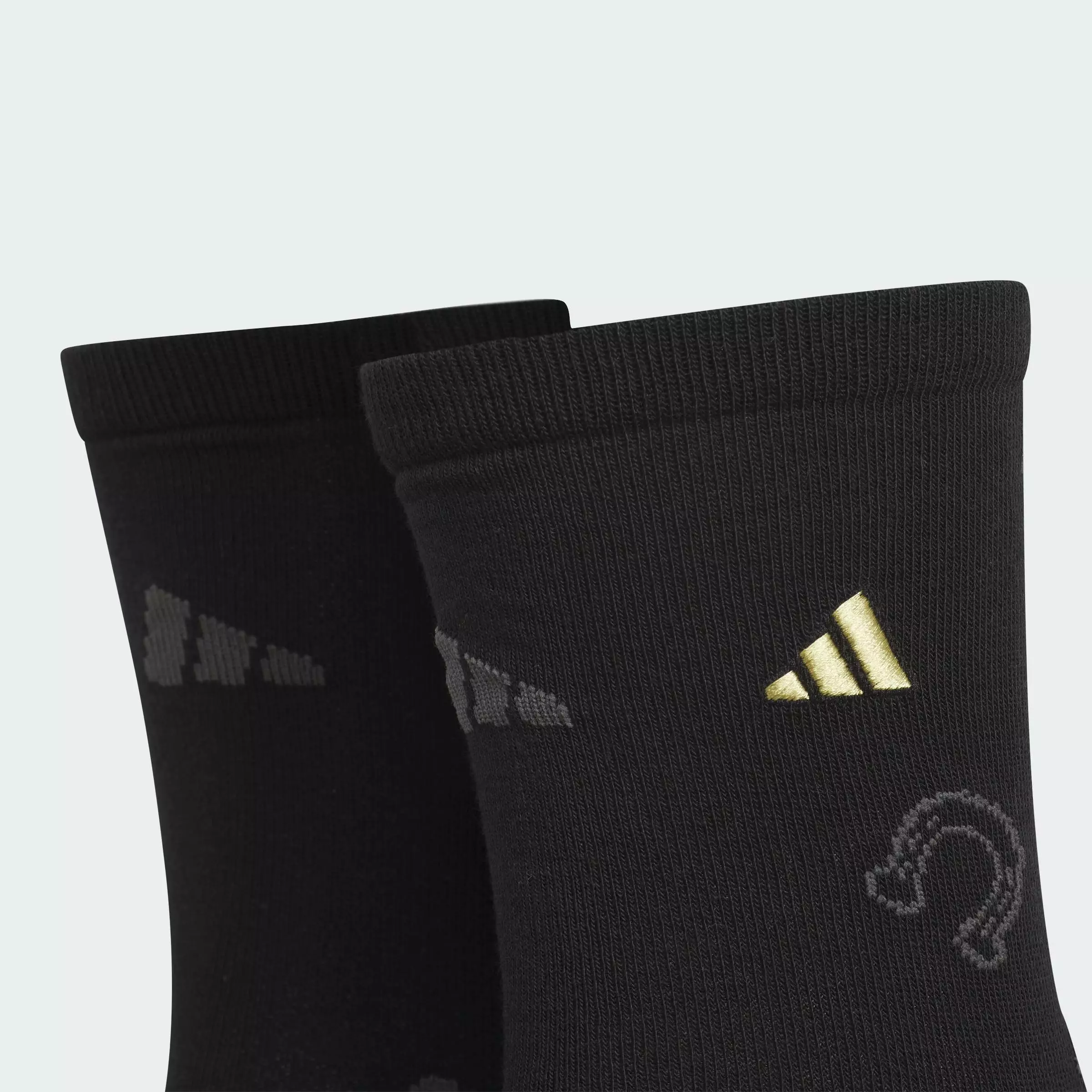Lifestyle NEW YEAR GRAPHIC CREW SOCK 1PP Unisex Black KR2569
