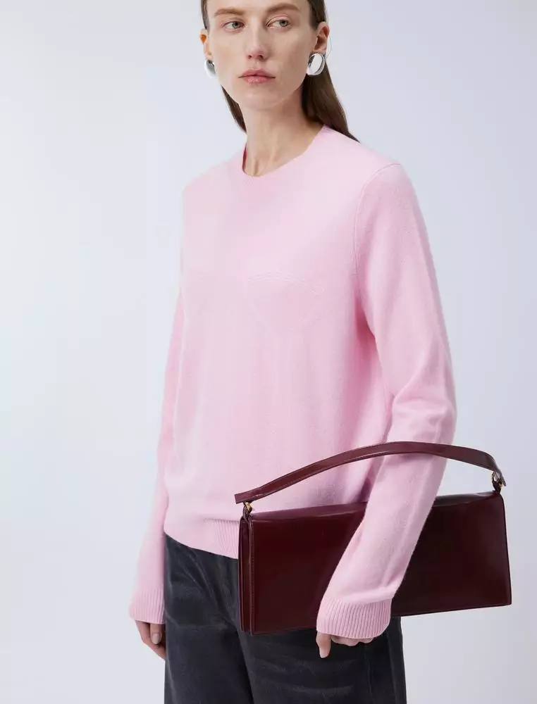 Long Sleeve Pullover Cashmere Sweater