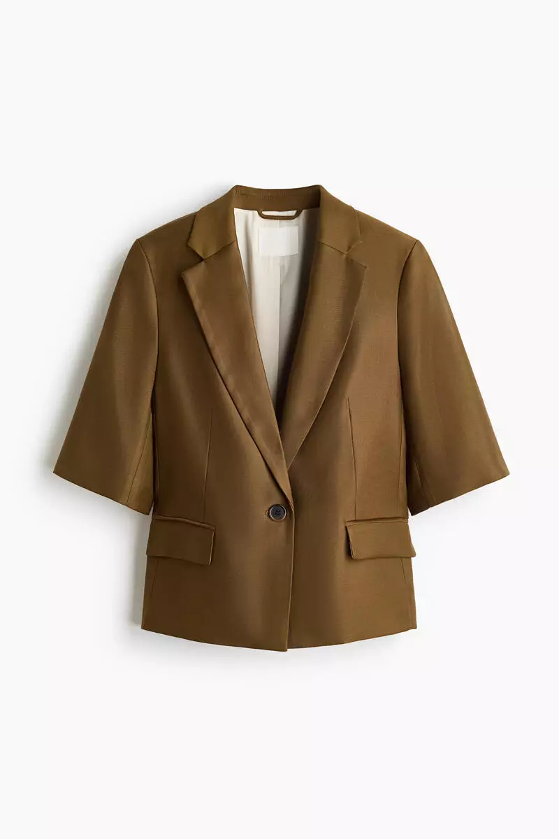 新品　BRIEFING STITCHED 3D LOGO HIGHNECK L Buy H&M Short-sleeved blazer 2026 Online | ZALORA