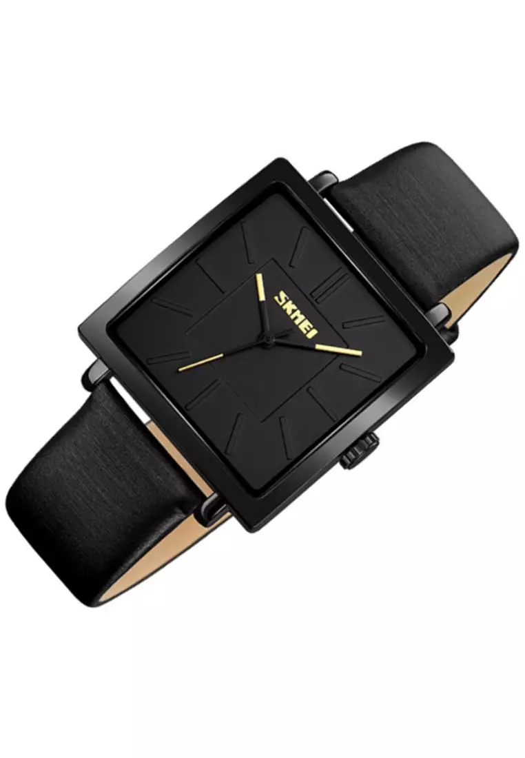 Jam Tangan Analog Pria Waterproof Strap Tali Material PU Leather IR81 ORIGINAL