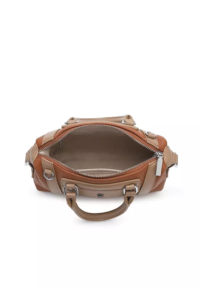Women's Top Handle Bag / Sling Bag / Crossbody Bag / Shoulder Bag - Brown