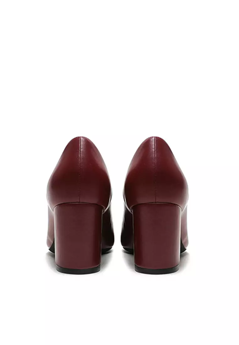 6CM Uniform Pointed High Heel Shoes HZL261