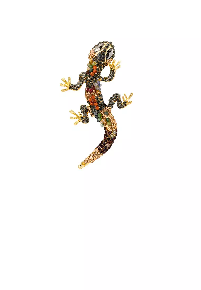 Gecko brooch on sale