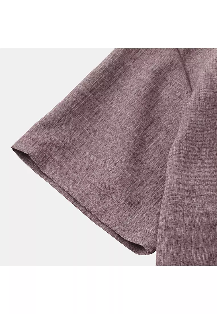 Cotton Linen Solid Color Shirt YL-C85