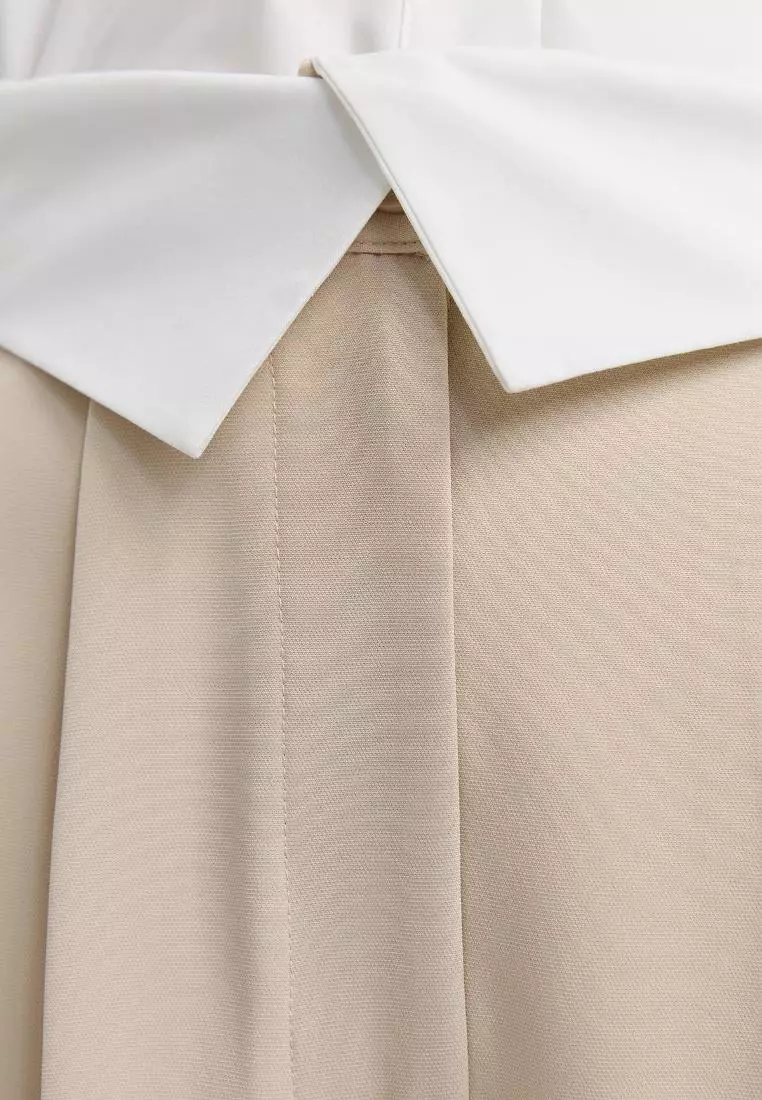 Folded Waistband Pants