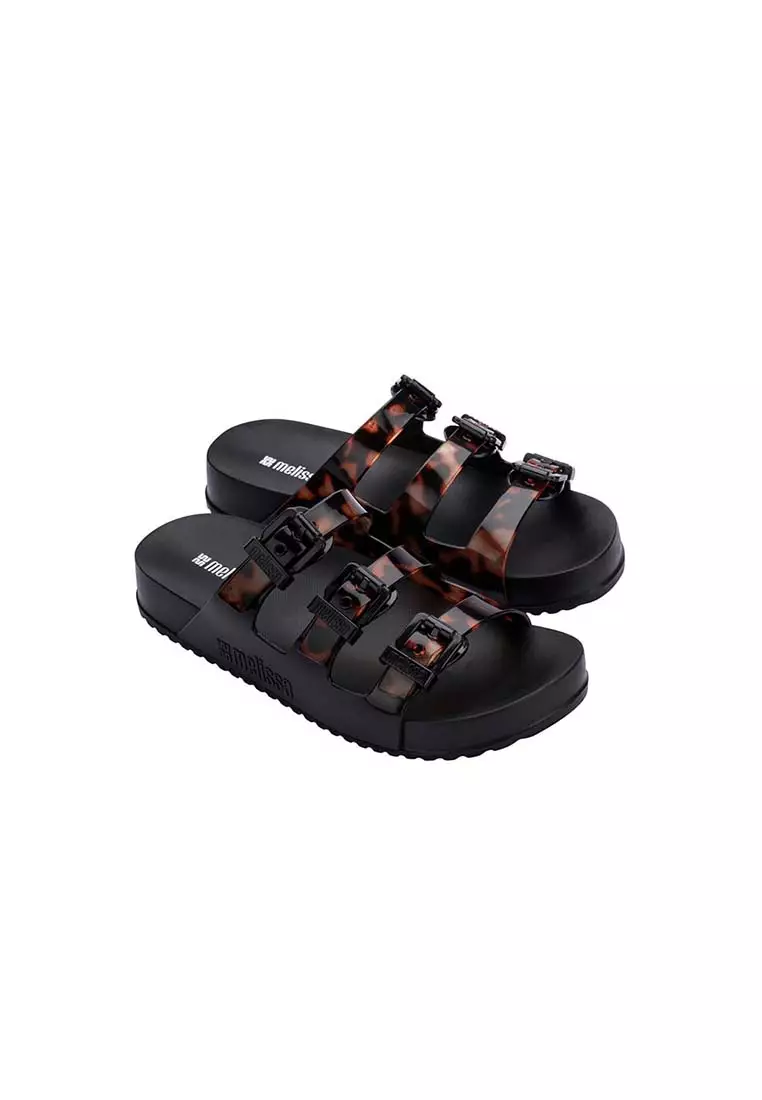 Cozy Stripes Ad Black/Clear Tortoise