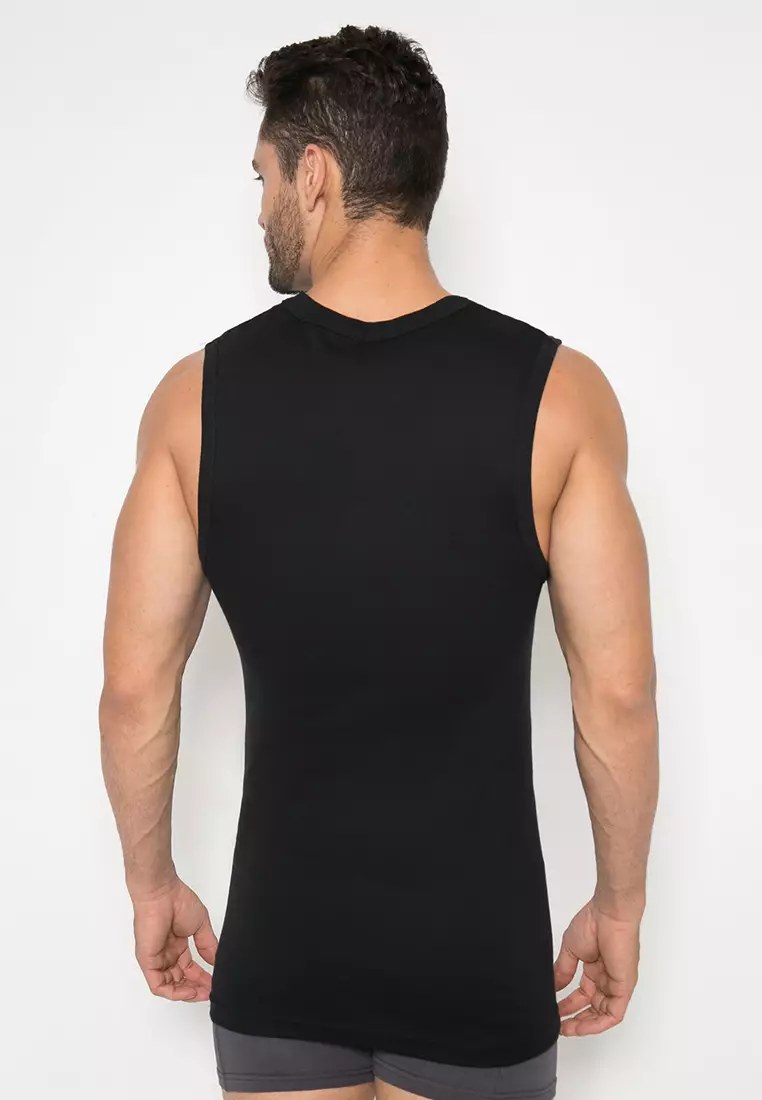 LGS - Innerwear - Pakaian Dalam Pria - Kaos Tank Top - Polos