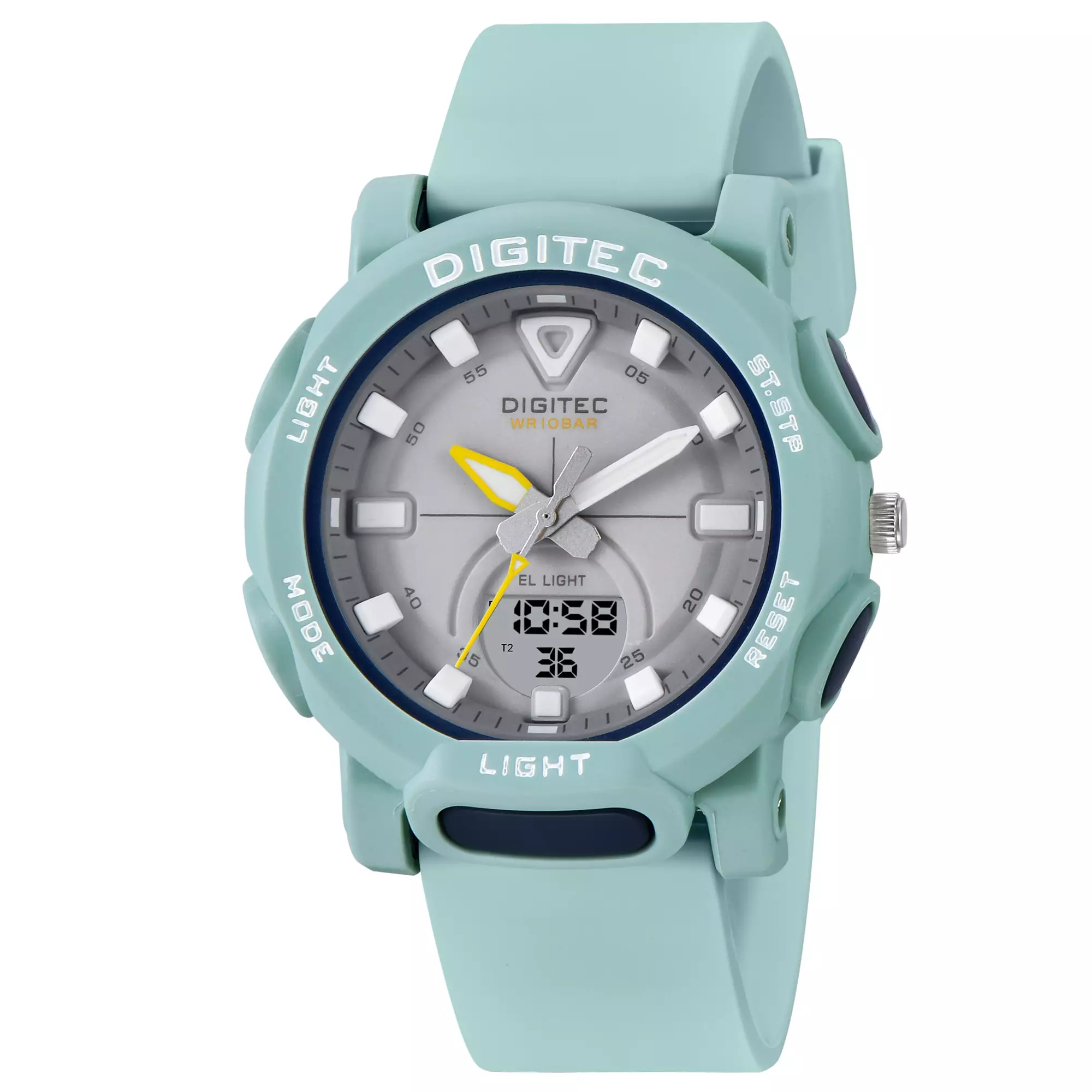 Jam Tangan Digitec 4150 Analog-Digital Water Resist Original