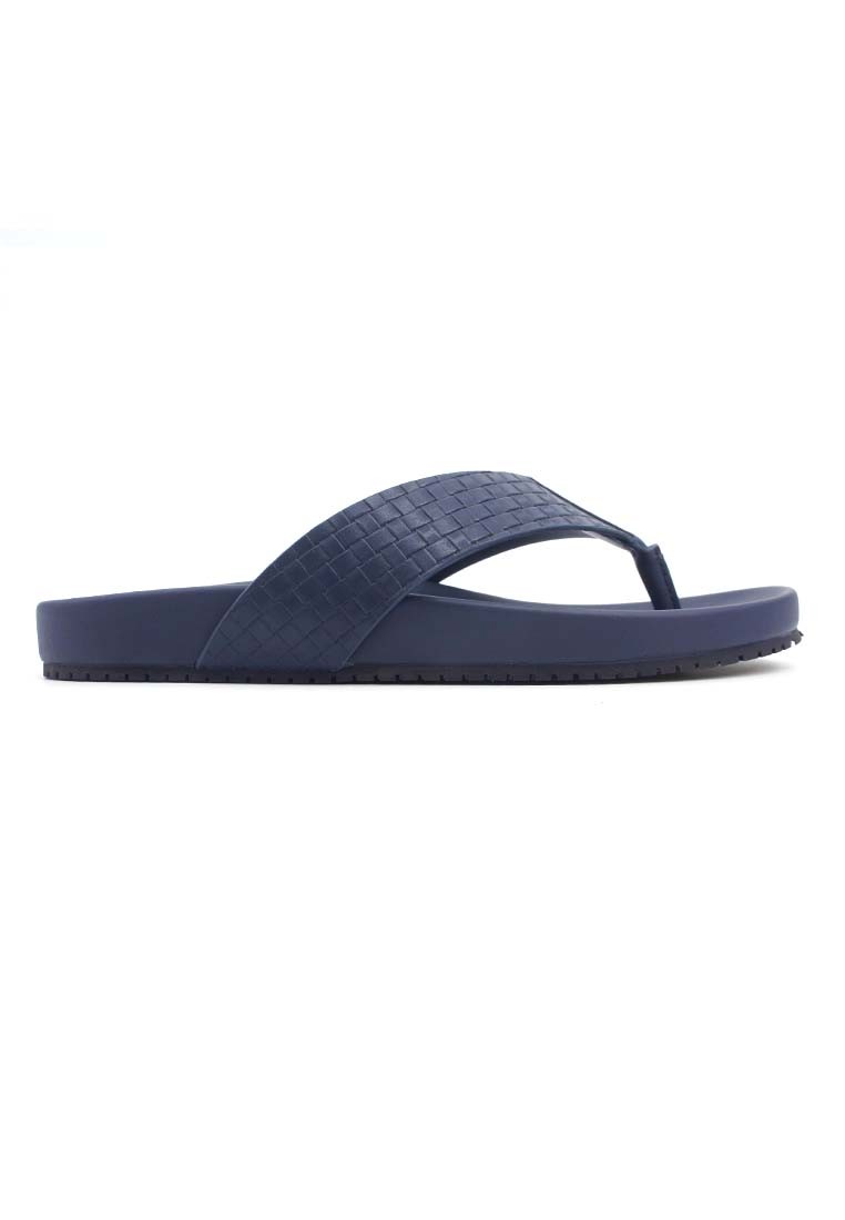 Rad Russel Flip Flop Sandals -Navy