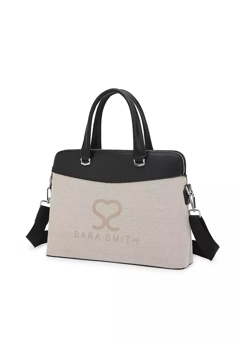 Women's Laptop Bag / Briefcase / Sling Bag - Black