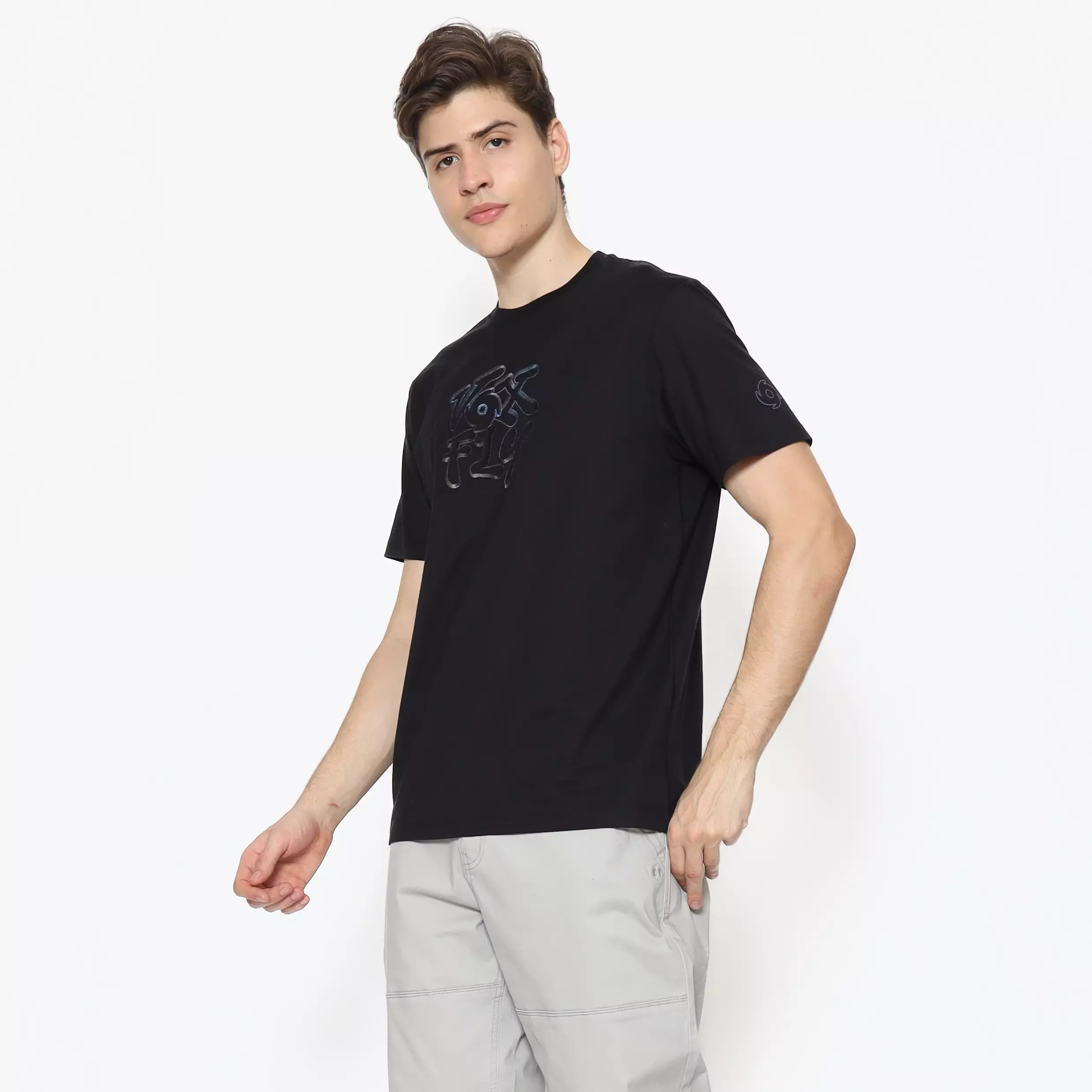 Voxfly Kaos lengan pendek Pria Holo Men Tee New Planet Surf