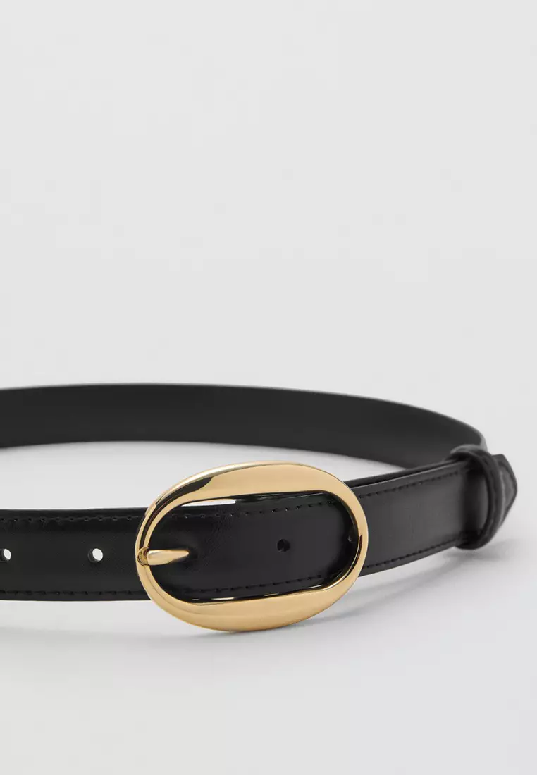 Oval Buckle Belt