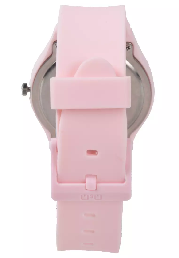 Q&Q - Jam Tangan Wanita - Pink - Resin Strap - A212J-C