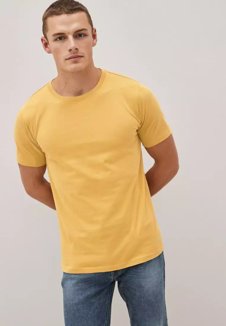 next mens yellow shirt