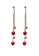 Twenty Eight Shoes red VANSA Opal Ear Pin Earrings VAW-E062063 DCAA8AC4306DA9GS_1