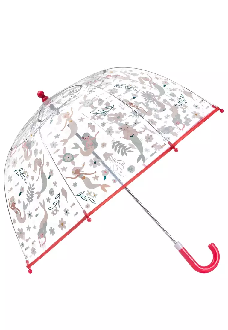 Clear Color Changing Umbrella Mermaid