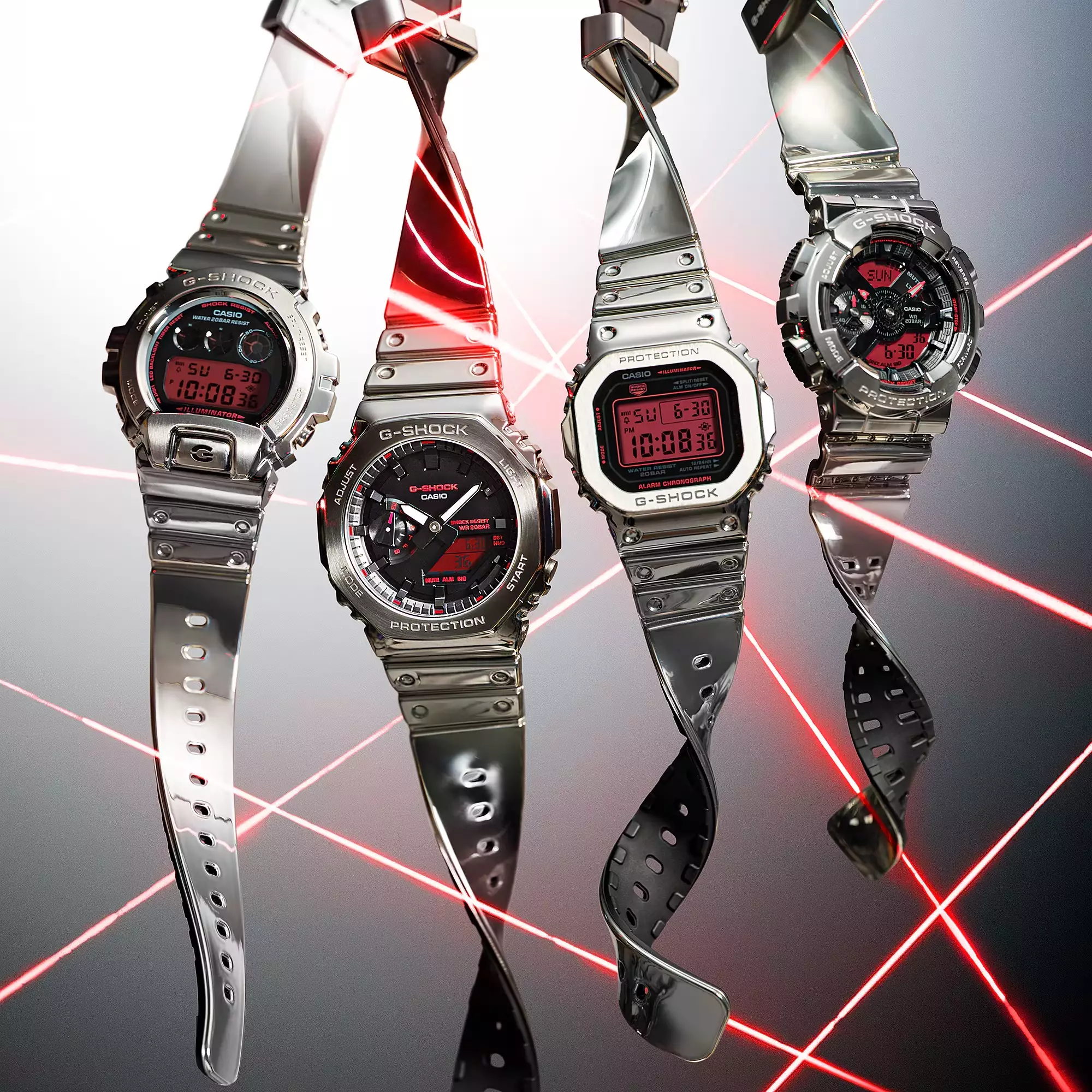 Casio G-SHOCK Jam Tangan Pria dengan format Analog Digital GM-6900YRA-8DR