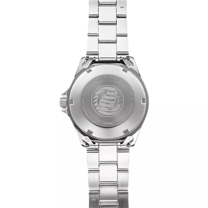 Jam Tangan Pria Orient Sports RA-AA0820R Automatic Mako III Terracotta Dial Stainless Steel Strap