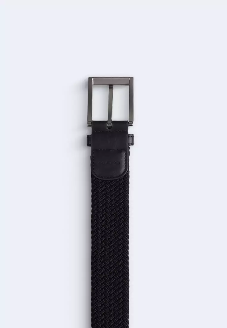 MOC Belt Pria Warmar - Black