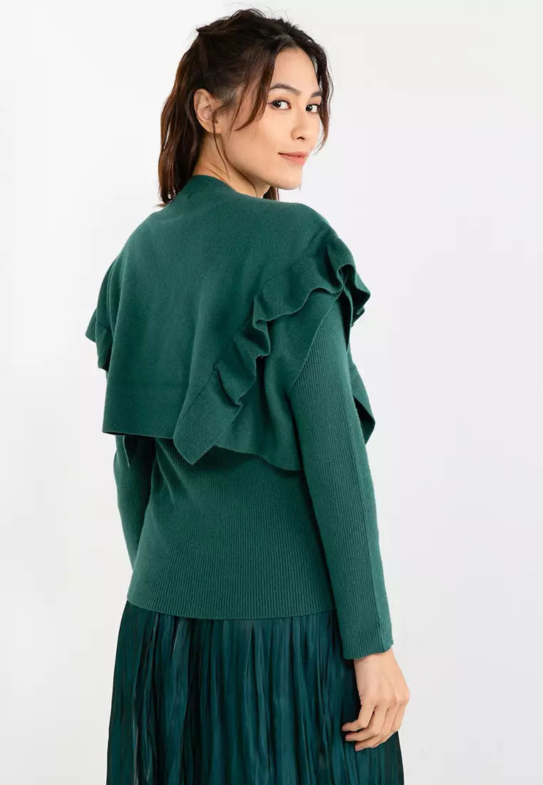 Frilled Pullover
