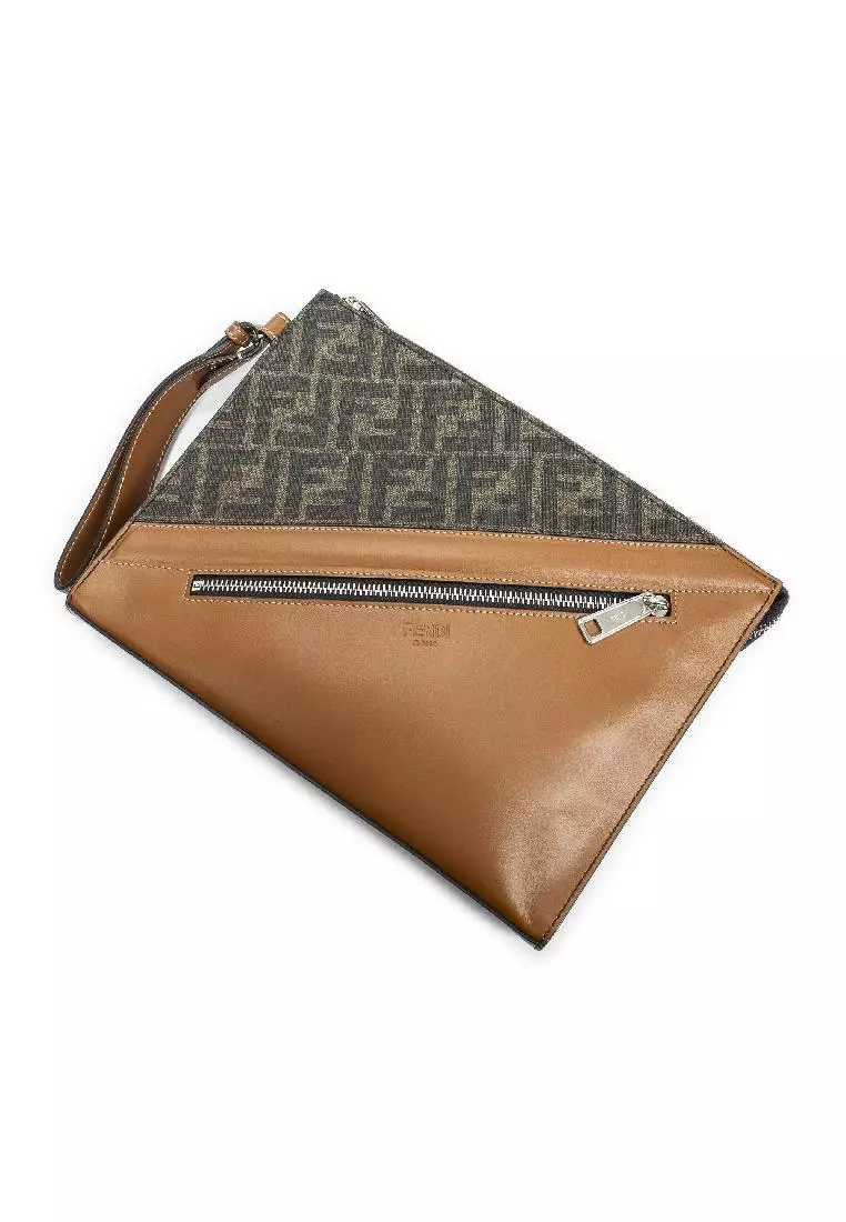 Fendi ff discount clutch