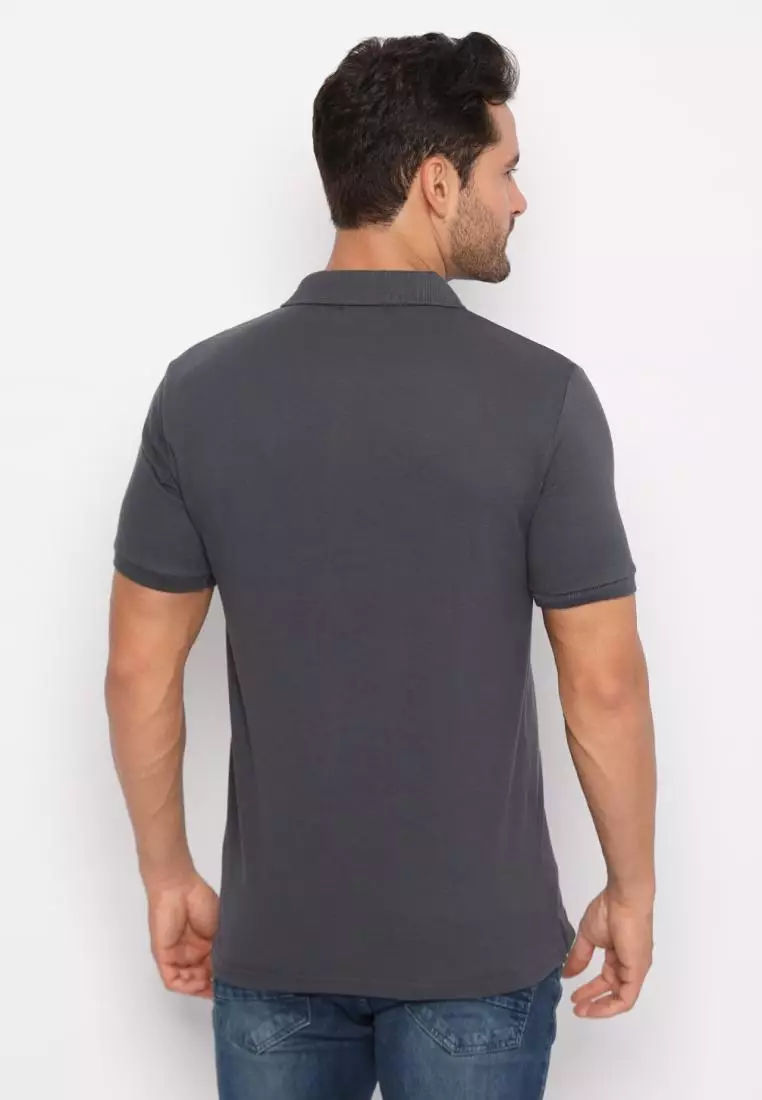 MATSUDA Kaos Polo Shirt Pria Kerah Kushima