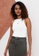 MISSGUIDED white Playboy Lifestyle Soft Touch Racer Bodysuit 13A97AAF5FDB7DGS_4
