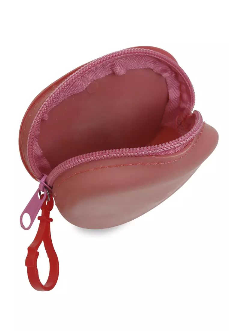 Fiore Dompet Coin Jelly Anak Wanita Motif Cupcake Kids Wallet Material Silicone - Salem