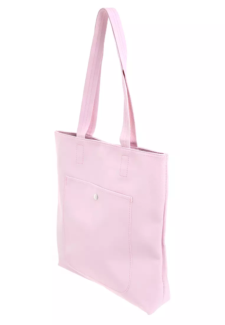 Silvia Tote Bag Woman Design Casual Quality Premium - Pink