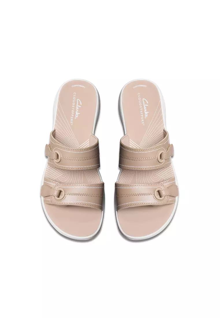 Womens Brinkley Maye Flat Sandals - Sand