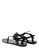 London Rag black Butterfly lace T strap sandal in Black D06A8SH00CE5BBGS_3