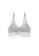 ZITIQUE grey Women's Wireless Thin Cup Push Up Deep-V Lace Lingerie Set (Bra and Underwear) - Light Grey 651EBUSDBF429DGS_2