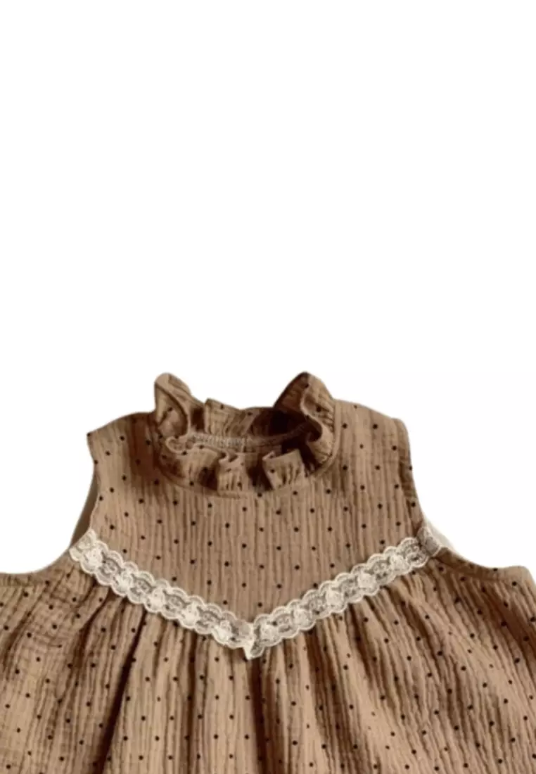 Xie Outfit Set Brown