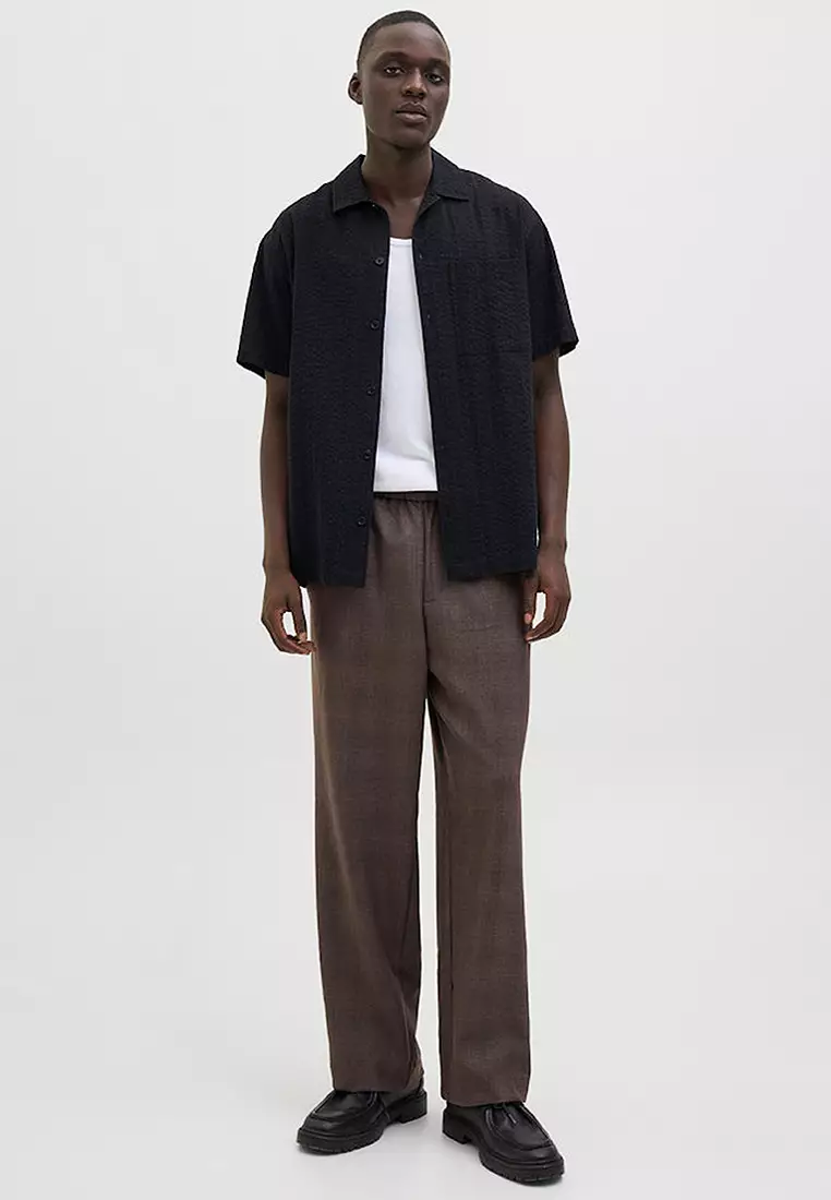 泡泡紗短袖恤衫