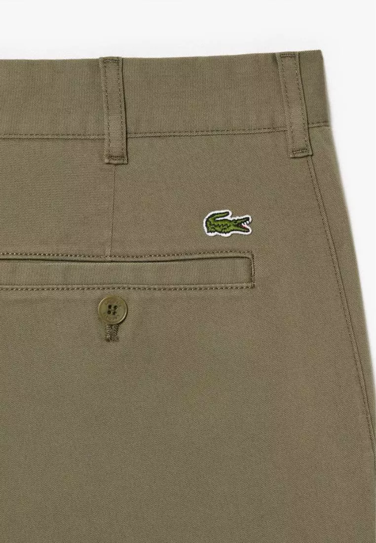 Slim Fit Stretch Cotton Chino Pants