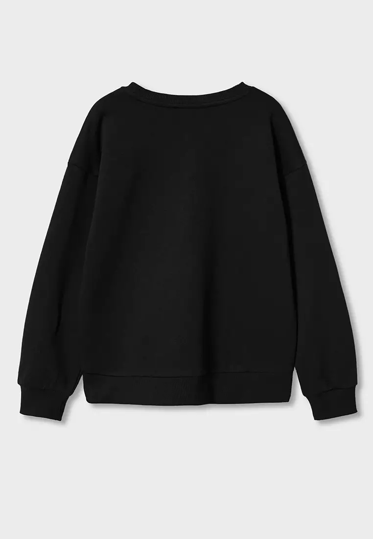 Embroidered Drawing Sweatshirt