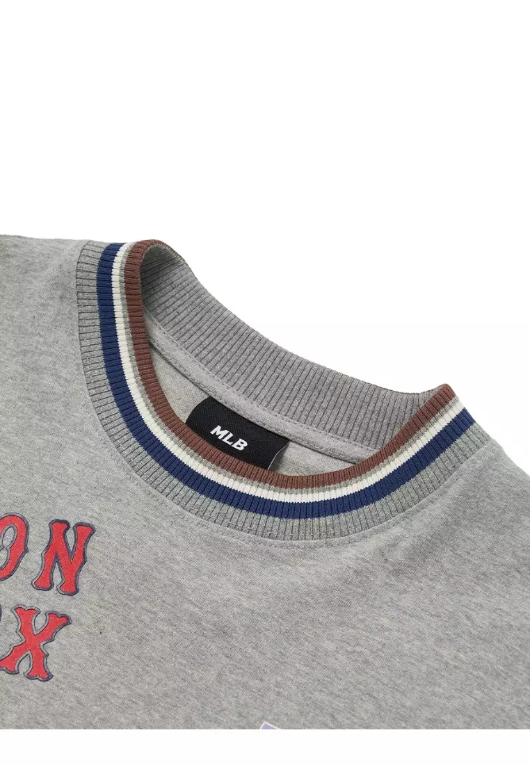 Multi Logo Allover Tshirt MLB Grey