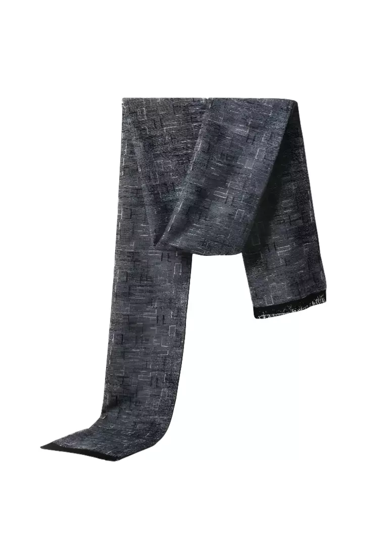 Men's Warm Scarf for Autumn and Winter - Thick Korean Style Long, Versatile Scarf