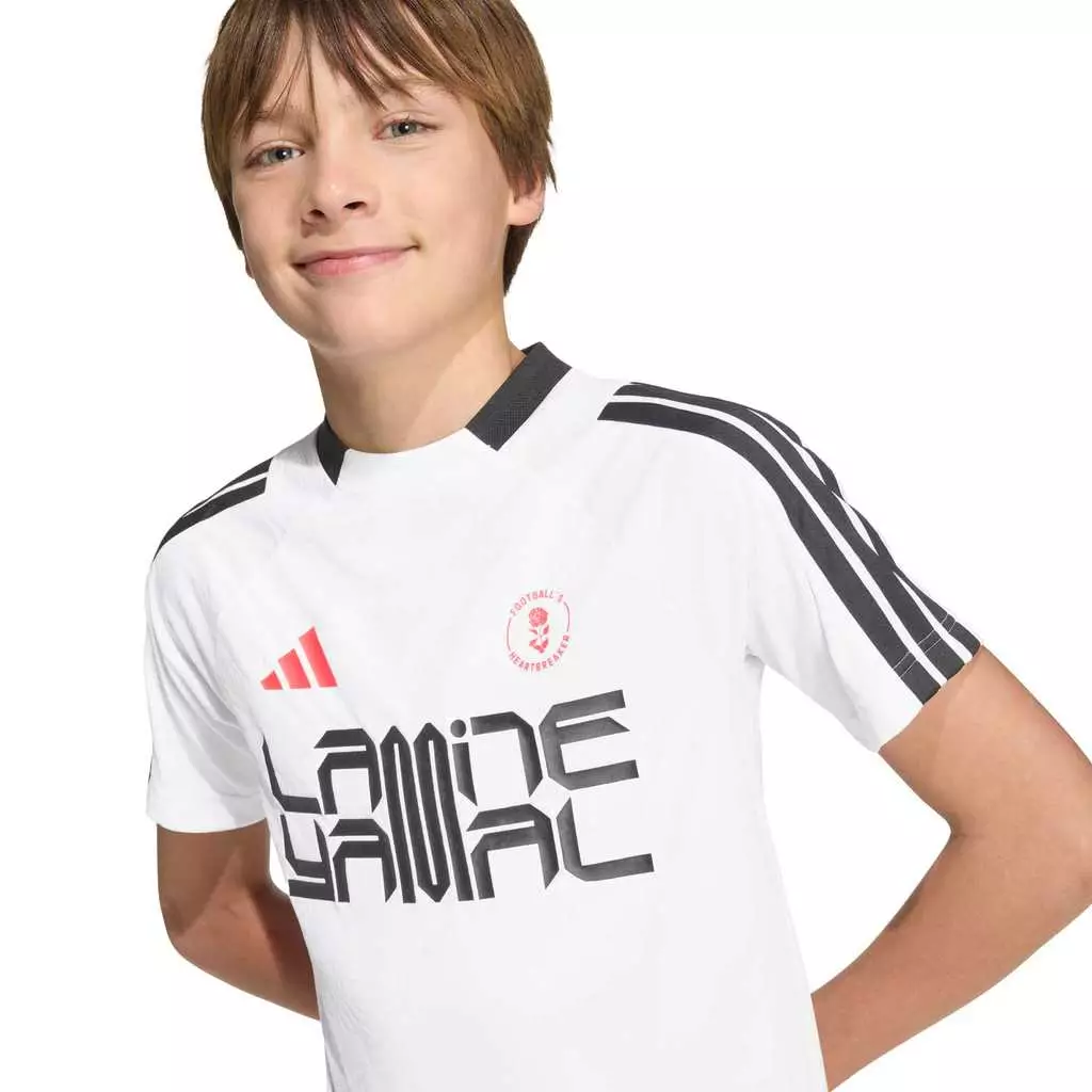 ADIDAS Lamine Yamal Training Tee Y KD6433 - Jersey Anak (Putih)