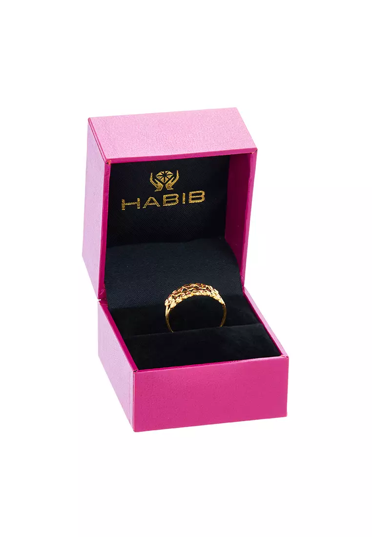 HABIB 916/22K Yellow Gold Ring EHR350523