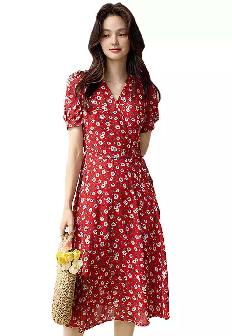 Chiffon store tea dresses